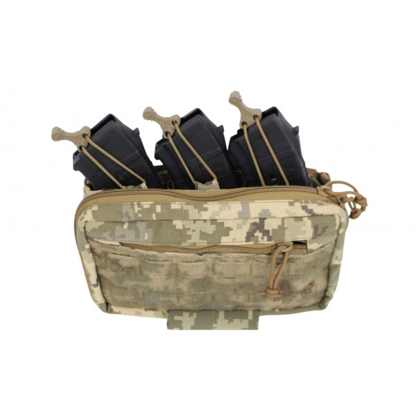 Подсумок штурмовой административный Plakard под 3 магазина в системе Molli uaBronik ММ-14 - 3585293 Подсумок штурмовой административный Plakard под 3 магазина в системе Molli uaBronik ММ-14 - 3585293