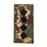 Погон на липучке Капитан НГУ Хищник (размер 5х10 см)