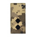 Погон на липучке Лейтенант ВСУ Пиксель (размер 5х10 см)