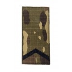 Погон на липучке Старший солдат ВСУ Мультикам (размер 5х10 см)