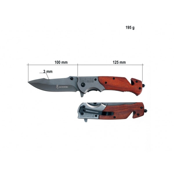 Нож складной Browning DA-308 Brown - 3585345 Нож складной Browning DA-308 Brown - 3585345