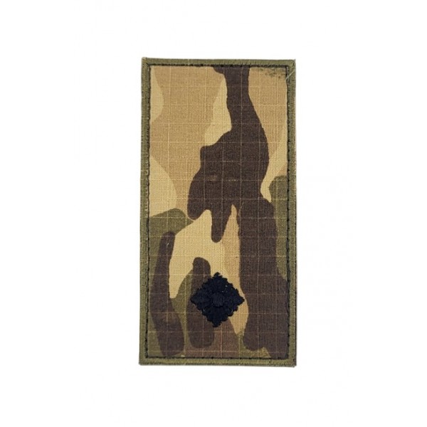 Погон на липучке Младший лейтенант ВСУ Мультикам (размер 5х10 см) - 3585462
