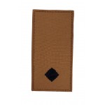 Погон на липучке Младший лейтенант ВСУ Койот (размер 5х10 см)