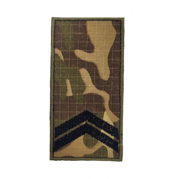 Погон на липучці Молодший сержант ЗСУ Мультикам (розмір 5х10 см) - 3585637