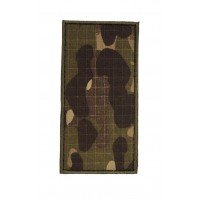 Погон на липучке Солдат ВСУ Мультикам (размер 5х10 см)