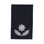 Погон на липучке Полиции Майор Черный (размер 5х8 см)