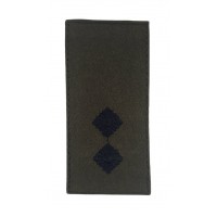 Погон на липучці Лейтенант ЗСУ Олива (розмір 5х10 см)