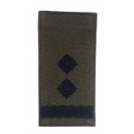 Погон на липучке Подполковник ВСУ Олива (размер 5х10 см)