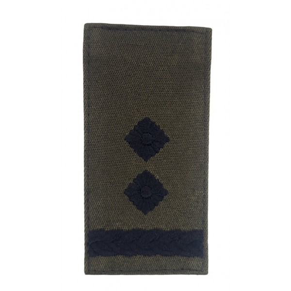 Погон на липучці Підполковник ЗСУ Олива (розмір 5х10 см) - 3585683