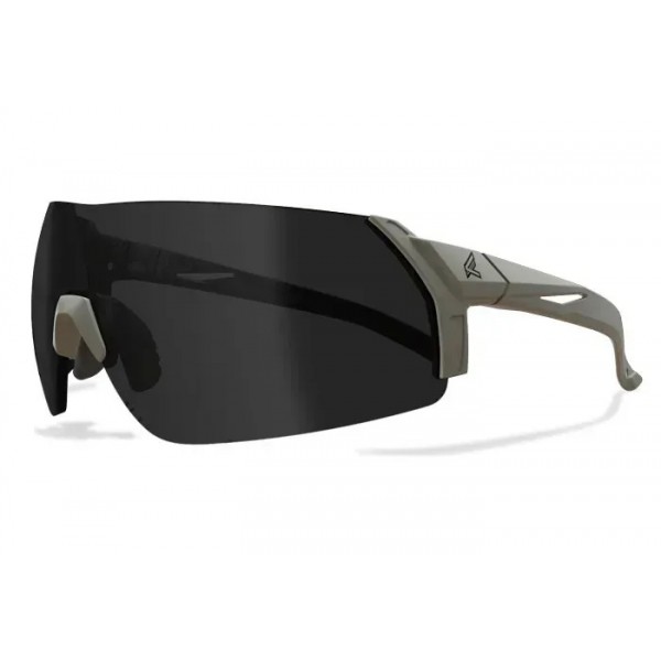 Очки тактические баллистические Edge Urgent Fury с сменными поляризованными дымчатыми линзами - 3585710