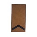 Погон на липучке Старший солдат ВСУ Койот (размер 5х10 см)
