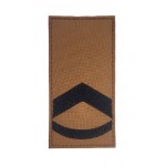 Погон на липучці Штаб-сержант ЗСУ Койот (розмір 5х10 см)