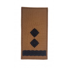 Погон на липучке Подполковник ВСУ Койот (размер 5х10 см)