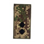 Погон на липучці Лейтенант НГУ Хижак (розмір 5х10 см)