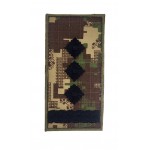 Погон на липучці Полковник НГУ Хижак (розмір 5х10 см)