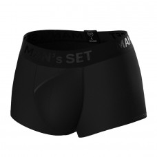 Мужские спортивные анатомические боксеры MAN's SET Anatomic Sport 2.0 Cooltech Black Series, черный