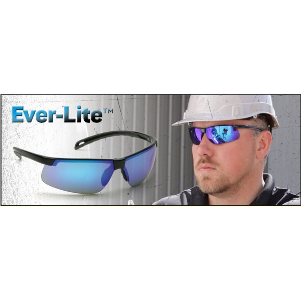 Окуляри захисні Pyramex Ever-Lite (ice blue mirror) дзеркальні сині - 3574206 Окуляри захисні Pyramex Ever-Lite (ice blue mirror) дзеркальні сині - 3574206