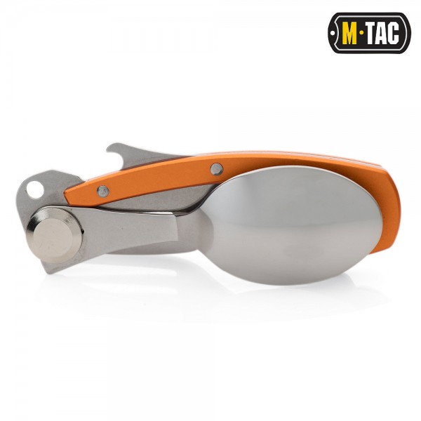 M-Tac столовый набор складной Orange/Steel - 60011035 M-Tac столовый набор складной Orange/Steel - 60011035