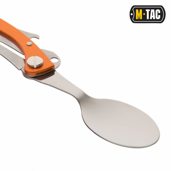 M-Tac столовый набор складной Orange/Steel - 60011035 M-Tac столовый набор складной Orange/Steel - 60011035
