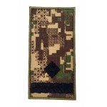 Погон на липучке Майор НГУ Хищник (размер 5х10 см)