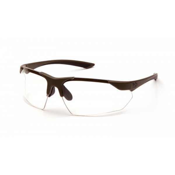 Защитные очки Venture Gear Tactical Drone 2.0 Green (clear) Anti-Fog, прозрачные в зелёной оправе - 3573700