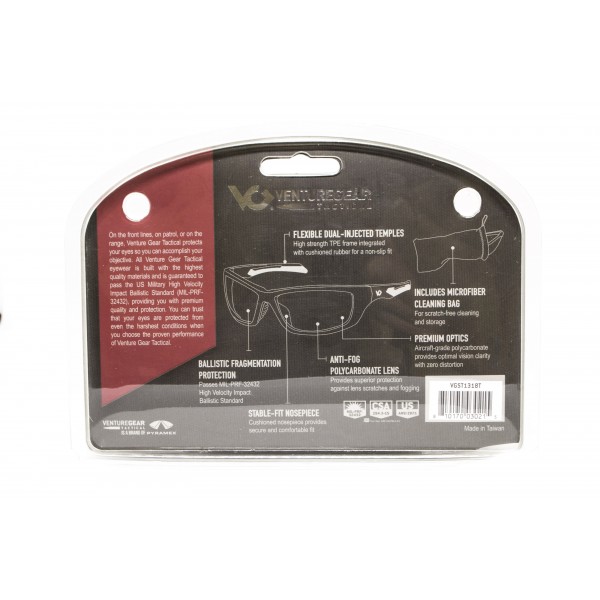 Очки защитные открытые Venture Gear Tactical Howitzer Tan (bronze) Anti-Fog, коричневые в песочной оправе - 3573710 Очки защитные открытые Venture Gear Tactical Howitzer Tan (bronze) Anti-Fog, коричневые в песочной оправе - 3573710