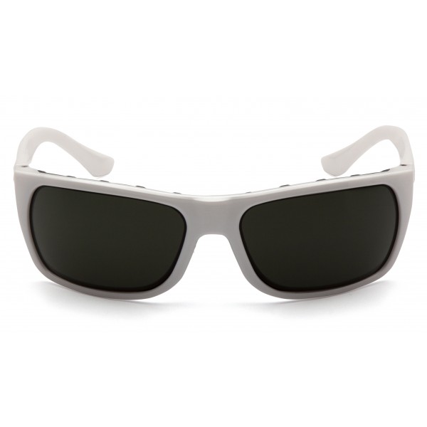 Очки защитные открытые Venture Gear Vallejo White (forest gray) Anti-Fog, серо-зеленые в белой оправе - 3587171 Очки защитные открытые Venture Gear Vallejo White (forest gray) Anti-Fog, серо-зеленые в белой оправе - 3587171