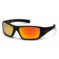 Очки защитные открытые Pyramex Velar (ice orange) оранжевые зеркальные