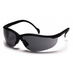 Окуляри захисні Pyramex Venture-2 (gray) Anti-Fog чорні