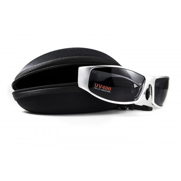 Очки защитные открытые Global Vision BAD-ASS-1 Silver (gray) серые - 3587122 Очки защитные открытые Global Vision BAD-ASS-1 Silver (gray) серые - 3587122