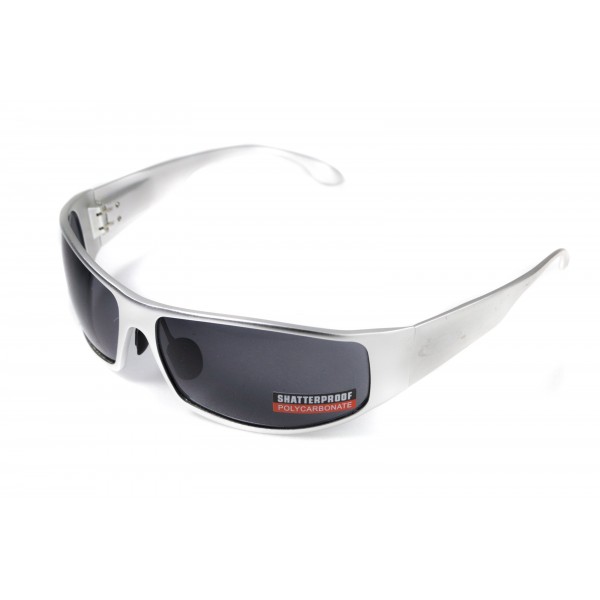 Очки защитные открытые Global Vision BAD-ASS-1 Silver (gray) серые - 3587122 Очки защитные открытые Global Vision BAD-ASS-1 Silver (gray) серые - 3587122