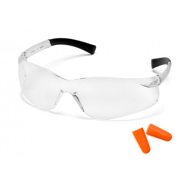 Захисні окуляри Pyramex Ztek (clear) Combo, прозорі (беруші в комплекті) - 3587182