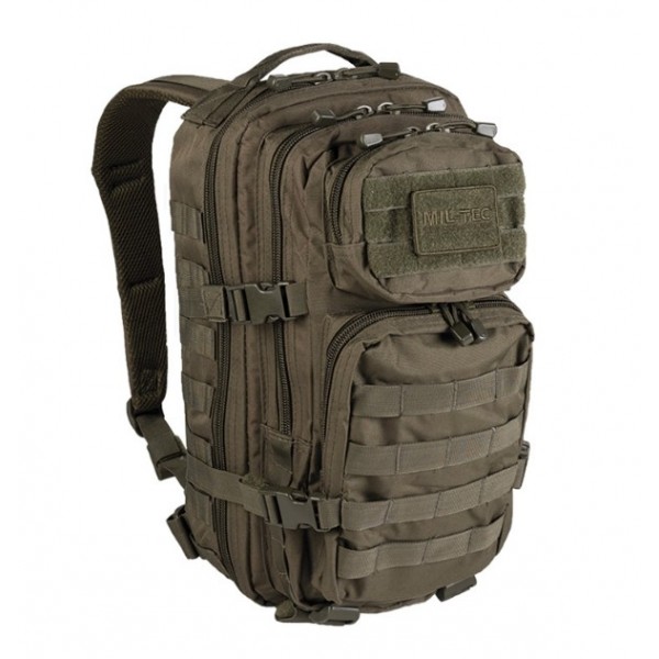 Рюкзак штурмовой малый 20 л олива Mil-tec Германия - 2589730