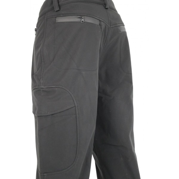 Штаны черные тактические Soft Shell - 2593311
