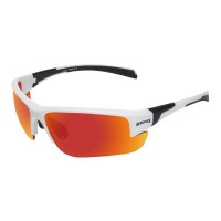 Очки защитные открытые Global Vision Hercules-7 White (G-Tech™ red) красные зеркальные