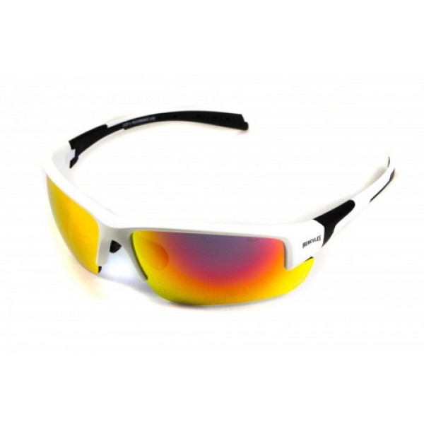 Очки защитные открытые Global Vision Hercules-7 White (G-Tech™ red) красные зеркальные - 3587133 Очки защитные открытые Global Vision Hercules-7 White (G-Tech™ red) красные зеркальные - 3587133