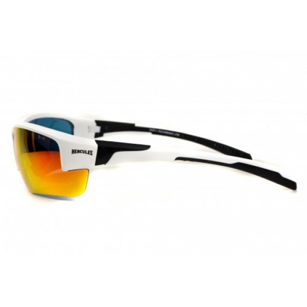 Очки защитные открытые Global Vision Hercules-7 White (G-Tech™ red) красные зеркальные - 3587133 Очки защитные открытые Global Vision Hercules-7 White (G-Tech™ red) красные зеркальные - 3587133