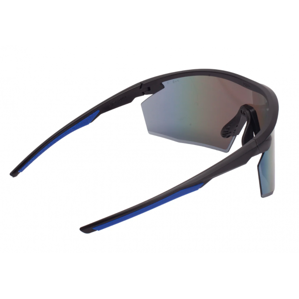 Окуляри захисні Pyramex PMXSPEC (blue mirror) Anti-Fog, сині дзеркальні лінзи в чорно-синій оправі - 3587213