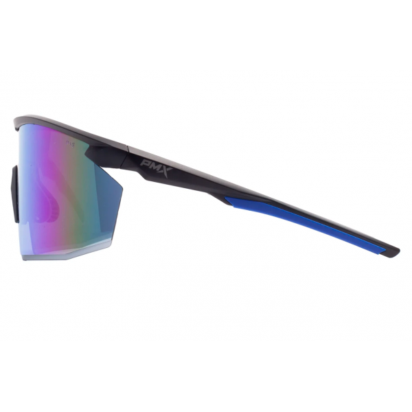 Окуляри захисні Pyramex PMXSPEC (blue mirror) Anti-Fog, сині дзеркальні лінзи в чорно-синій оправі - 3587213