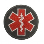 Шеврон НГУ Медичний Олива (розмір 8х8 см)