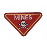Шеврон Mines (розмір 5.5х9 см)