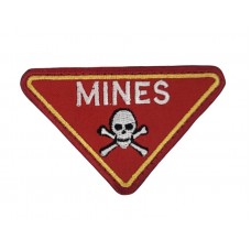 Шеврон Mines (размер 5.5х9 см)