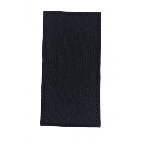 Погон на липучке Полиции Рядовой Черный (размер 5х10 см) - 3443614