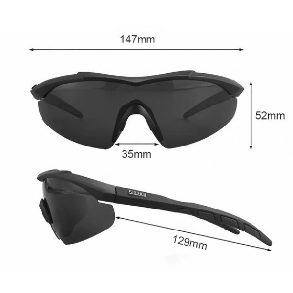 Очки тактические 5.11 с поляризацией Черные - 3459738 Очки тактические 5.11 с поляризацией Черные - 3459738