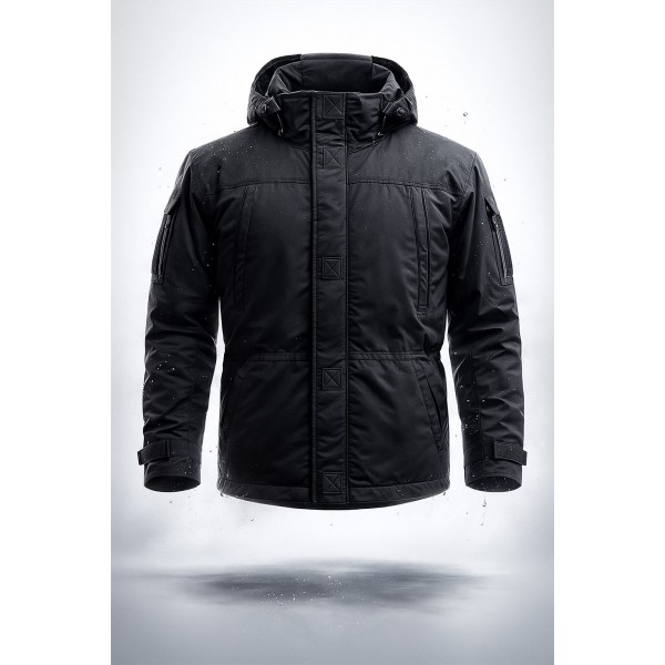 Куртка мембрана зимняя Секьюрити чёрный Pancer - 3565801