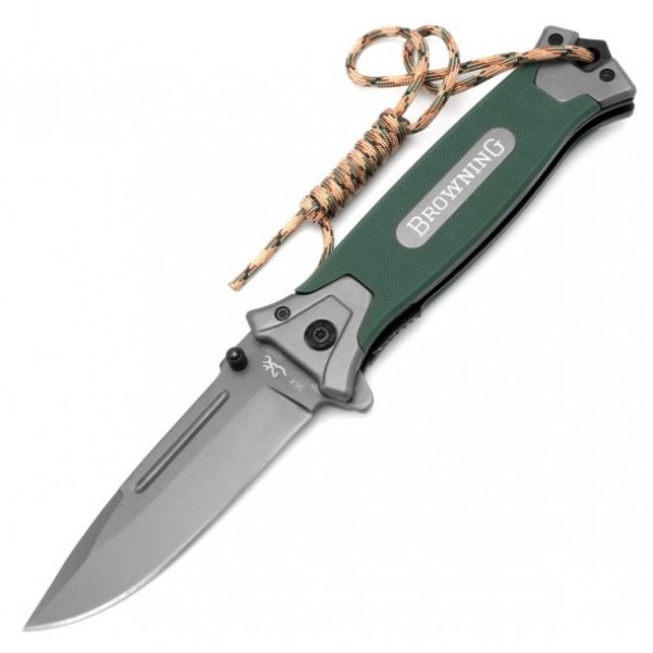 Нож складной Browning 364 G10 с темпляком Olive - 3569176