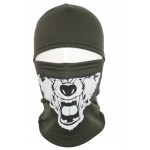 Балаклава флис зима олива волк