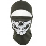 Балаклава флис зима олива череп