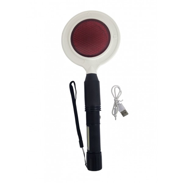 Жезл отмашка для регулирования дорожного движения (3 Режима) с USB кабелем - 3577655 Жезл отмашка для регулирования дорожного движения (3 Режима) с USB кабелем - 3577655