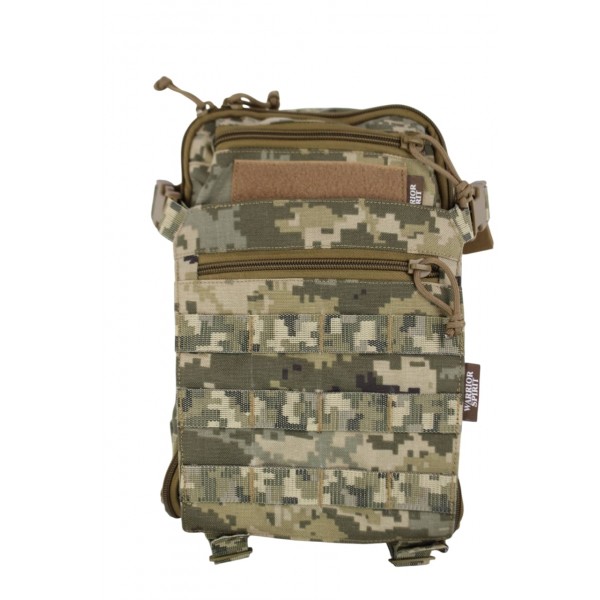 Рюкзак тактический суточный с клапаном для шлема WS-R Warrior Spirit Пиксель - 3577961
